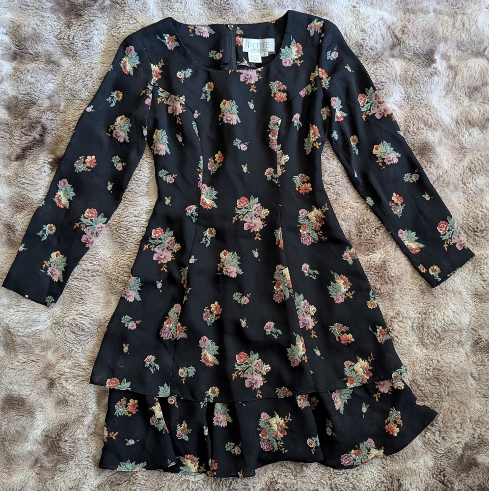 Vintage floral dress